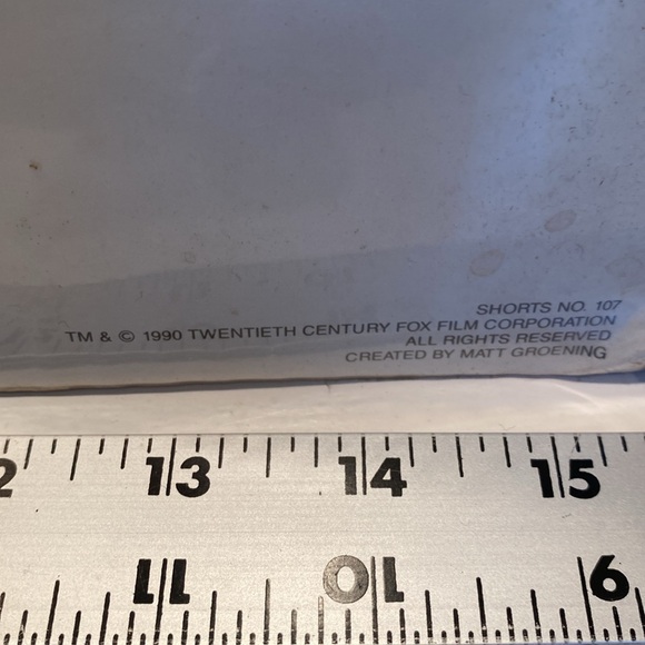 NWOT & Vintage 1990 Bart Simpson Poster, “Eat my Shorts, Man!” - Picture 3 of 4